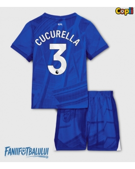 Chelsea Marc Cucurella #3 Echipament de Fotbal Replică 2025-26 Copii Acasa (+ Șorturi)